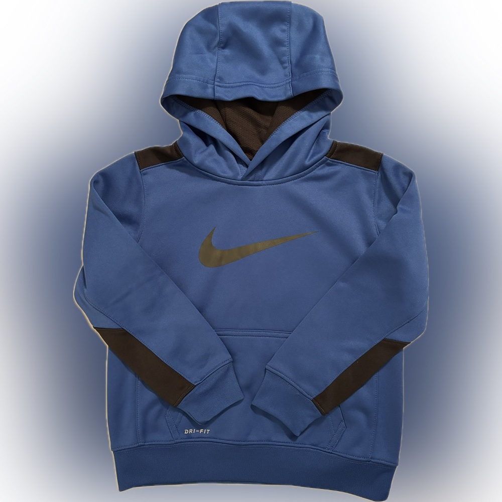 Nike Blue and Black Sweatshirts with Hoodies